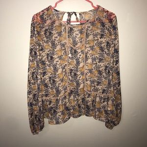 Xhilaration Floral Blouse